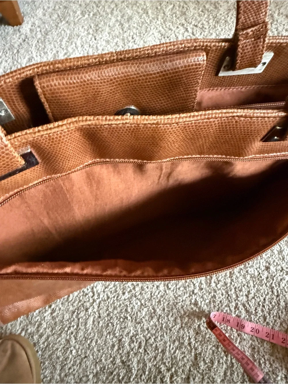 Coldwater Creek Classic Brown Women's Tote Bag - Sleek Everyday Carry